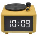 La chaise longue - rveil enceinte tourne - disque et chargeur induction - jaune