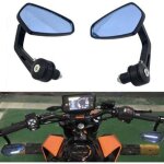 Rtroviseurs moto, 7 / 8' 22mm retroviseur moto embout de guidon, anti - glare moto rtroviseurs latraux, ...