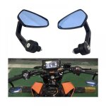 Rtroviseurs moto, 7 / 8' 22mm retroviseur moto embout de guidon, anti - glare moto rtroviseurs latraux, ...