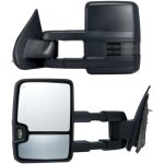 Rétroviseurs de remorquage, paire gauche et droite pour chevrolet silverado (2003 - 2007) / gmc / cadillac, ... Rétroviseurs de remorquage, paire gauche et droite pour chevrolet silverado (2003 - 2007) / gmc / cadillac, ...