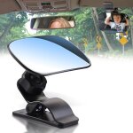 Retroviseur voiture bebe, rotation � 360� miroir de voiture b�b�, miroir voiture b�b� retroviseur avec ...