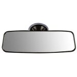 R�troviseur de voiture universel, r�troviseur int�rieur de voiture � ventouse 200 x 60 mm