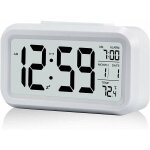 Serbia - rveil digital rveil matin, horloge numrique rveil  pile silencieux pour enfants adultes ...