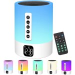 Réveil enceinte bluetooth lampe de chevet avec machine à bruit blanc, multifonctionnelle bruit blanc ... Réveil enceinte bluetooth lampe de chevet avec machine à bruit blanc, multifonctionnelle bruit blanc ...