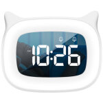 R�veil enfant educatif, led veilleuses pendules horloges de chambre d'enfant kid sleep reveil enfant ...