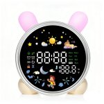 R�veil enfant avec veilleuse, horloge  ok to wake  pour l'apprentissage du sommeil, minuterie sieste ...