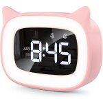 Rveil, led veilleuses pendules horloges de chambre sleep reveil, snooze rveil