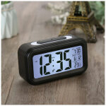 R�veil num�rique multifonctionnel led smart light clock temp�rature calendrier perp�tuel