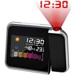 Longziming - réveil à projection, calendrier à écran couleur, station météo personnelle pour chambre ... Longziming - réveil à projection, calendrier à écran couleur, station météo personnelle pour chambre ...