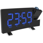 Ensoleille - rveil  projection, radio - rveil numrique avec chargeur usb, variateur de luminosit ...