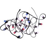 R�venergie guirlande guinguette 10m b22 tricolore ? france bleu blanc rouge ip65