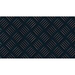 Rev�tement damier caoutchouc noir 3mm