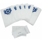 Rhg lot de 10 sacs de rechange pour aspirateurs miele hyclean 3d efficiency gn classic c1 complete c2 ...