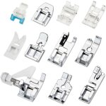 Rhg 11pcs pieds - de - biche, kit de machine � coudre, accessoires de rechange pour mod�les brother singer ...