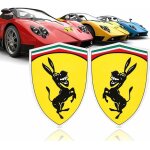 Rhg 1pair dr�le d'�ne de car sticker, snake sticker, dog car serpent chien motif �fl�chissant autocollant ...
