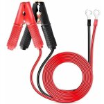 Rhg 2 pi�ces 30a pince crocodile pince crocodile 12v 24v chargeur de batterie de voiture 1m cavalier
