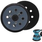 Rhg 2 pi�ces plateau de pon�age pour makita 125 mm, plateau de pon�age 8 trous, plaque de klettverschluss ...
