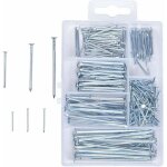 Rhg 280 pi�ces assortiment de clous galvanis�s, clous de construction pour photos et bois, quincaillerie ...