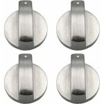 Rhg 4 pi�ces bouton cuisini�re boutons de cuisini�re � gaz boutons de cuisini�re � gaz en m�tal bouton ...
