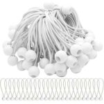 Rhg lot de 50 tendeur elastique cordons �lastiques avec boules sandow elastique boules elastiques pour ...