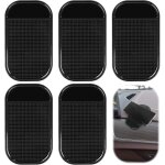 Rhg 5pcs tapis anti - d�rapants pour voiture, support antid�rapant pour t�l�phone sur tableau de bord ...