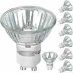 Rhg ampoule halog�ne gu10, ampoule gu10 � intensit� variable 50w 230v, 500lm blanc chaud 2700k, pour ...