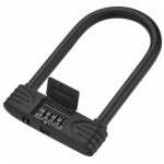 Rhg antivol de v�lo en forme de u, cadenas de v�lo � combinaison � 4 chiffres, cadenas � combinaison ...