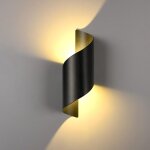 Rhg applique murale 10w blanc chaud, applique murale moderne int�rieur / ext�rieur, eclairage mural led, ...