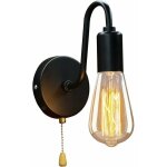 Rhg applique murale d'int�rieur avec interrupteur applique murale r�tro industrielle e27 lampe vintage ...