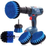 Rhg brosse de perceuse fixation brosses de perceuse fixation scrubber kit de nettoyage pour voiture douche ...