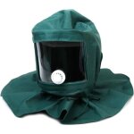 Rhg casque masque de protection anti - vent anti - poussi�re pour sablage sableuse -