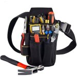 Rhg ceinture porte - outils avec 15 poches, mat�riel 600d oxford imperm�able pour technicien
