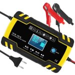 Rhg chargeur intelligent 12v / 24v 8a, mainteneur de batterie avec fonction de r�paration automatique ...