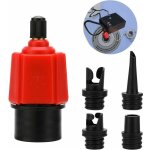 Rhg convertisseur gonflable de pompe d?adaptateur, 4 normes pi�ce jointe conventionnelle de valve d?air ...