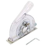 Rhg couvercle anti - poussi�re de coupe, capot de protection meuleuse 125 protection meuleuse 125mm carter ...