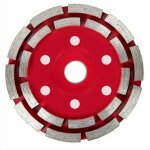 Rhg disque diamant abrasif de 125 mm pour poncer le b�ton, la pierre, la brique, le marbre et le granit ...