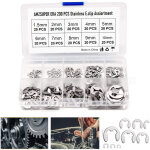Rhg e clip anneau 304 inox circlips exterieur assortiment de circlips 1. 5 / 2 / 3 / 4 / 5 / 6 / 7 / ...