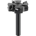 Rhg fraise � d�foncer - tige de 8 mm - diam�tre de 40 mm - fraise � surfacer m�che de rabotage � 4 ailes ...