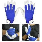 Rhg gants de soudage, gant en cuir r�sistant � la chaleur pour soudeur tig / griller / barbecue / four ...
