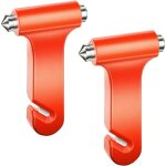 Rhg marteau de s�curit� de voiture, lot de 2 outils d'�vacuation d'urgence pour fen�tre de voiture, marteau ...
