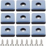 Rhg patin pour meuble, gu. b / bon 24 pieces patins meubles t�flon 25mm pied de chaise avec vis patins ...