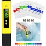 Rhg ph m�tre num�rique, testeur de qualit� de l'eau lcd, plage de mesure 0 - 14 ph, pr�cision 0, 01 ph ...