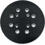 Rhg plateau de pon�age pour bosch (� 125 mm, duret� moyenne avec syst�me accessoires pour ponceuse excentrique ...