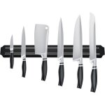 Rhg porte couteau magnetique, barre aimant�e porte couteaux, range couteaux cuisine magn�tique en acier ...