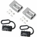 Rhg prise de connecteur de puissance de style de 2pcs 50a 600v anderson pour la remorque de treuil de ...