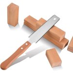 Rhg scie japonaise, petite scie a bois, lame flexible de 15, 2 cm double tranchant manuels, loisirs, ...