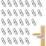 Rhg support d'�tag�re, 30 pi�ces support de cr�maill�re, 5mm taquet etagere pour meubles, armoires, supports ...