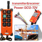 Rhg t�l�commande de grue sans fil dc12 - 72v, �metteur - r�cepteur de haute qualit� pour palan industriel, ...