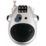 Rhg vache r�initialisable combinaison de verrouillage, 3 chiffres verrou de cble pour valise, dossiers ...