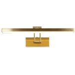 Rhodes applique pour tableau 40cm laiton satin� m�tal - searchlight